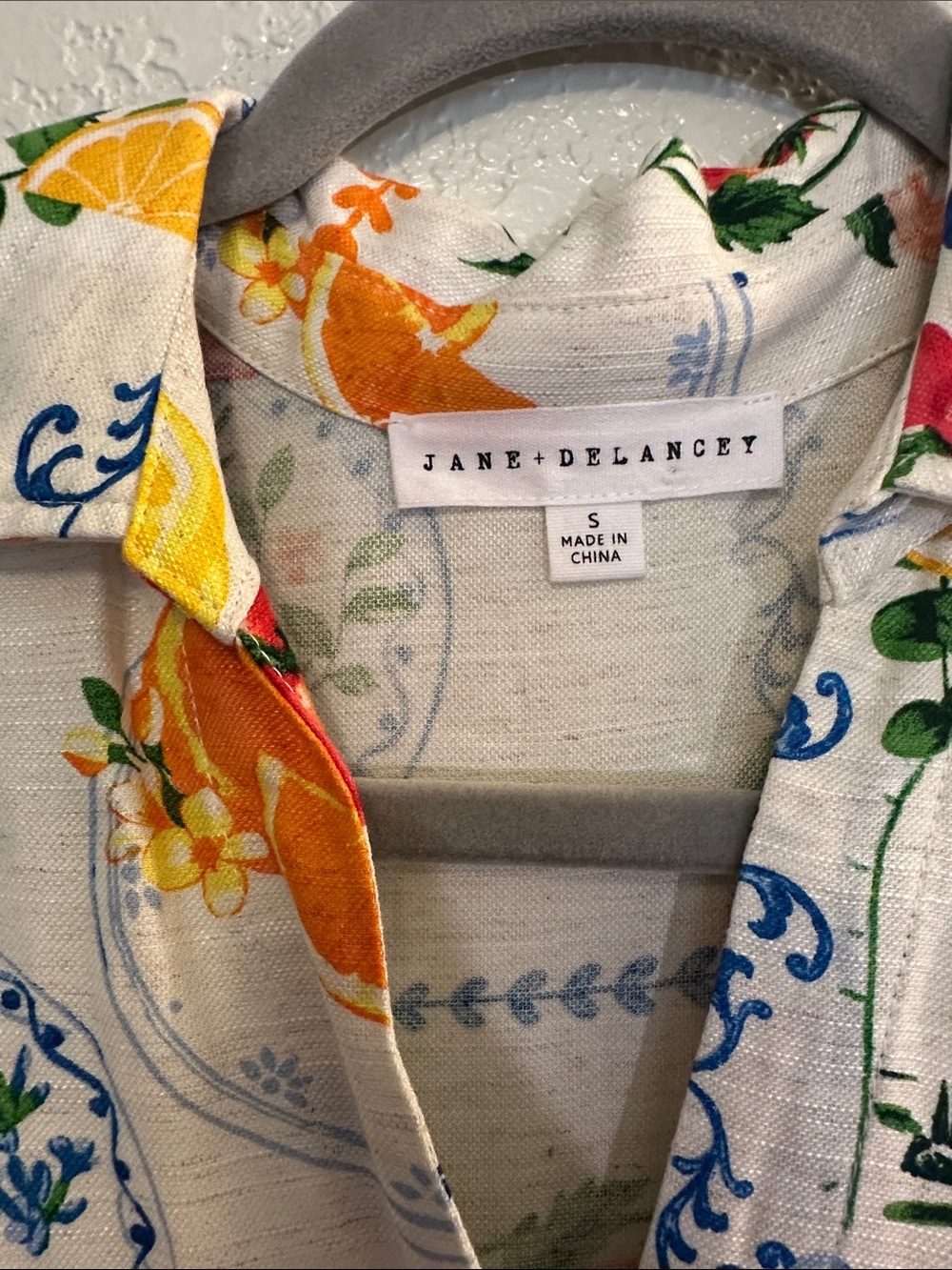 Jane Delancey White Mediterrenean Print Women’s Dress NWOT S - Picture 2 of 5